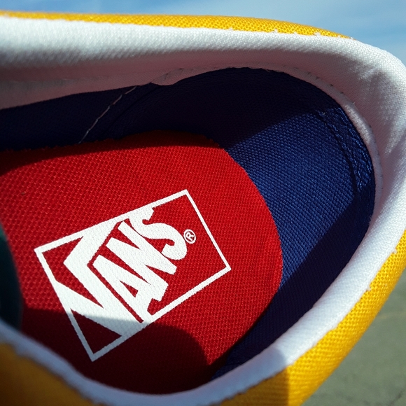 Van's Era Multi Bright Canvas Skate Shoes - Picture 8 of 15